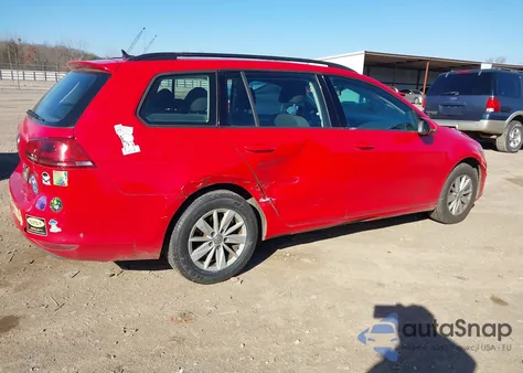 2016 Volkswagen Golf Sportwagen Tsi S 4-Door из США, поврежденный, VIN 3VWA17AU0GM524135